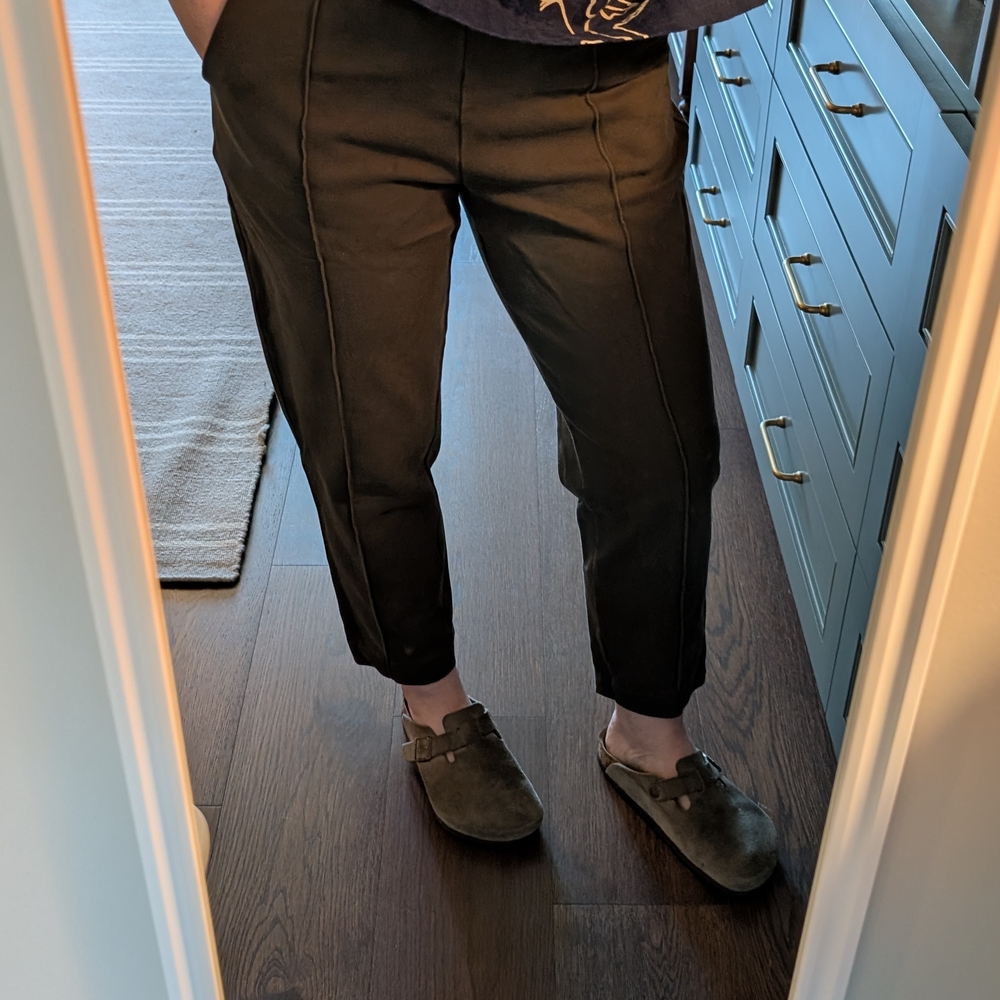 Everlane "The Dream Pant" In Dark Forest